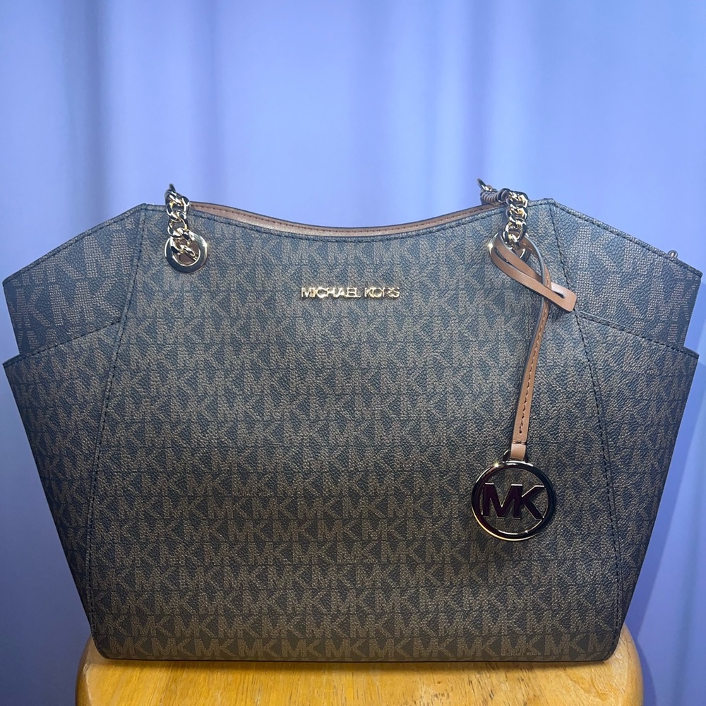 Michael Kors Brown Shoulder Bag - Picture 2 of 15